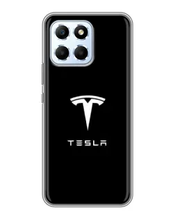 Чехол для Huawei Honor X6 с картинкой «Tesla White Logo» Чехол для Huawei Honor X6 с картинкой «Tesla White Logo»