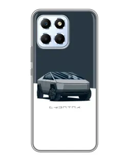 Чехол для Huawei Honor X6 с картинкой «Серебристый Cybertruck Tesla» Чехол для Huawei Honor X6 с картинкой «Серебристый Cybertruck Tesla»