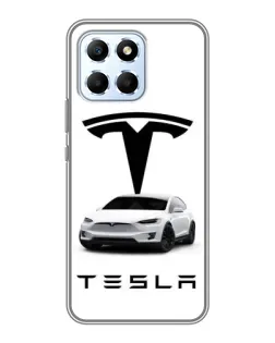 Чехол для Huawei Honor X6 с картинкой «Tesla White Style» Чехол для Huawei Honor X6 с картинкой «Tesla White Style»