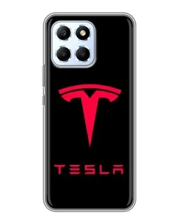 Чехол для Huawei Honor X6 с картинкой «Tesla Red Logo» Чехол для Huawei Honor X6 с картинкой «Tesla Red Logo»
