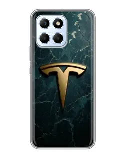 Чехол для Huawei Honor X6 с картинкой «Мраморная Tesla Gold» Чехол для Huawei Honor X6 с картинкой «Мраморная Tesla Gold»