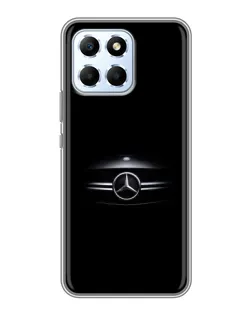 Чехол для Huawei Honor X6 с картинкой «Mercedes — абстрактные линии»