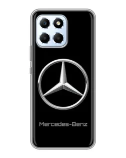 Чехол для Huawei Honor X6 с картинкой «Mercedes Silver Logo»