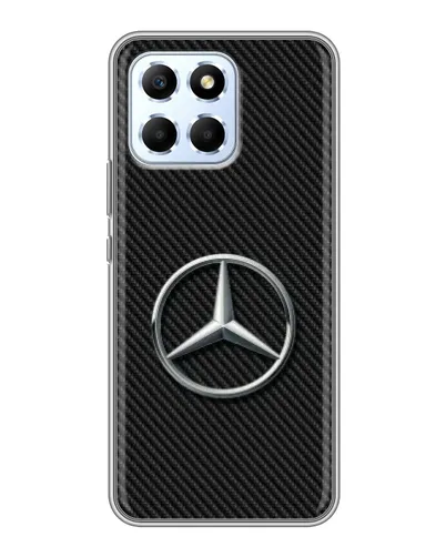 Чехол для Huawei Honor X6 с картинкой «Карбоновый Mercedes стиль» Чехол для Huawei Honor X6 с картинкой «Карбоновый Mercedes стиль»