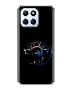 Чохол для Huawei Honor X6 з картинкою «Салон Audi — кермо»
