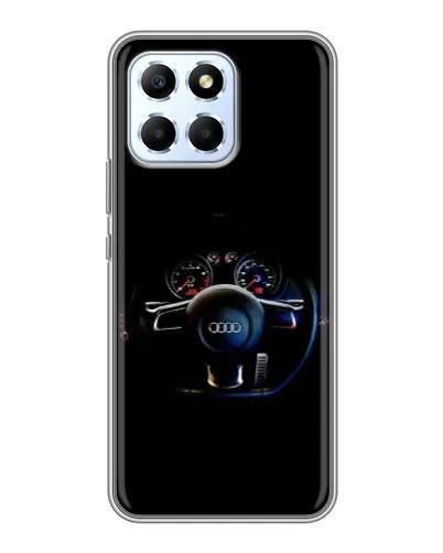 Чехол для Huawei Honor X6 с картинкой «Салон Audi — руль» Чехол для Huawei Honor X6 с картинкой «Салон Audi — руль»