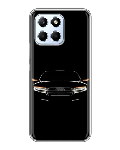 Чехол для Huawei Honor X6 с картинкой «Audi — ночной контур» Чехол для Huawei Honor X6 с картинкой «Audi — ночной контур»