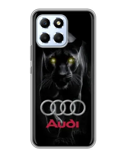 Чехол для Huawei Honor X6 с картинкой «Пантера и Audi» Чехол для Huawei Honor X6 с картинкой «Пантера и Audi»
