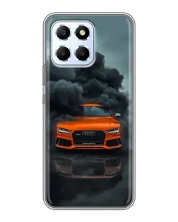 Чехол для Huawei Honor X6 с картинкой «Audi в облаках дыма» Чехол для Huawei Honor X6 с картинкой «Audi в облаках дыма»