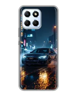 Чехол для Huawei Honor X6 с картинкой «Ночной город и Audi» Чехол для Huawei Honor X6 с картинкой «Ночной город и Audi»