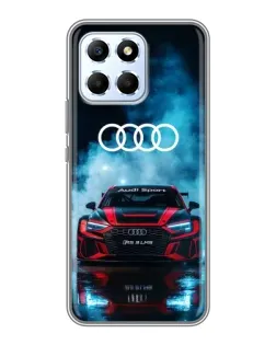 Чехол для Huawei Honor X6 с картинкой «Audi Sport — неон» Чехол для Huawei Honor X6 с картинкой «Audi Sport — неон»