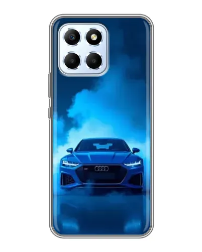 Чехол для Huawei Honor X6 с картинкой «Audi — голубая энергия» Чехол для Huawei Honor X6 с картинкой «Audi — голубая энергия»