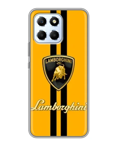 Чехол для Huawei Honor X6 с картинкой «Lamborghini Stripe желтый» Чехол для Huawei Honor X6 с картинкой «Lamborghini Stripe желтый»