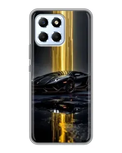 Чехол для Huawei Honor X6 с картинкой «Ночной Lamborghini драйв»