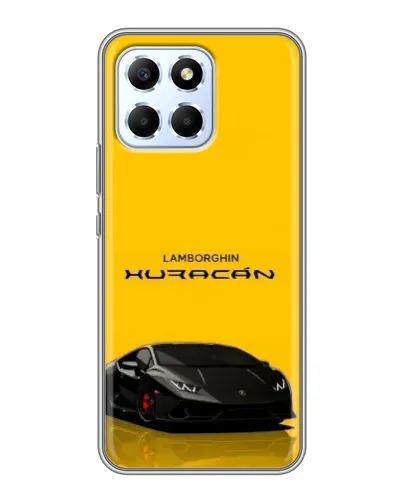 Чехол для Huawei Honor X6 с картинкой «Lamborghini Huracan черный» Чехол для Huawei Honor X6 с картинкой «Lamborghini Huracan черный»