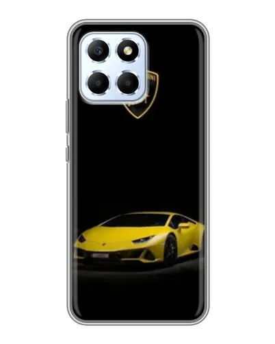 Чехол для Huawei Honor X6 с картинкой «Lamborghini желтый акцент» Чехол для Huawei Honor X6 с картинкой «Lamborghini желтый акцент»