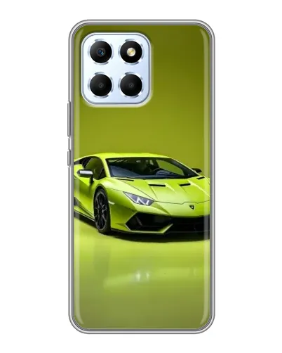 Чехол для Huawei Honor X6 с картинкой «Салатовый Lamborghini Huracan» Чехол для Huawei Honor X6 с картинкой «Салатовый Lamborghini Huracan»