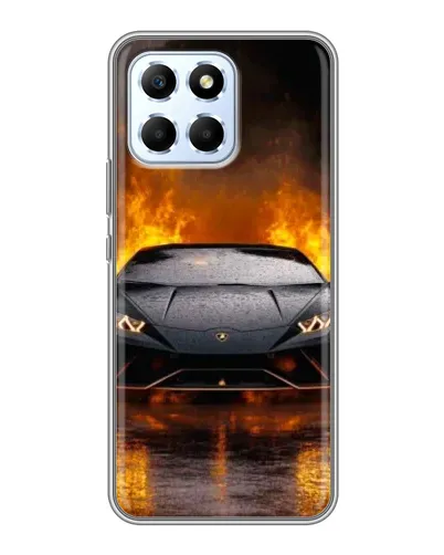 Чехол для Huawei Honor X6 с картинкой «Lamborghini в огне» Чехол для Huawei Honor X6 с картинкой «Lamborghini в огне»