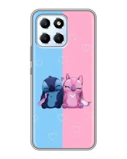 Чохол для Huawei Honor X6 з картинкою «Stitch та Angel Love»