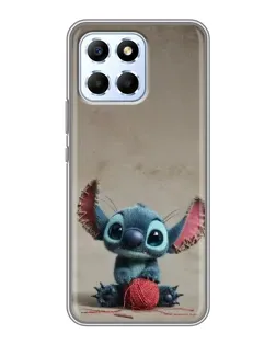 Чохол для Huawei Honor X6 з картинкою «Стіч на чоричневому фоні»