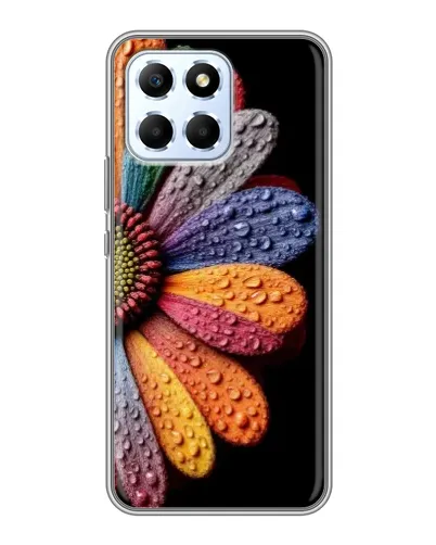 Чехол для Huawei Honor X6 с картинкой «Радужный цветок» Чехол для Huawei Honor X6 с картинкой «Радужный цветок»
