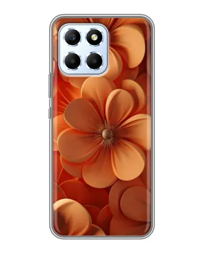 Чехол для Huawei Honor X6 с картинкой «Оранжевый макро цветок» Чехол для Huawei Honor X6 с картинкой «Оранжевый макро цветок»