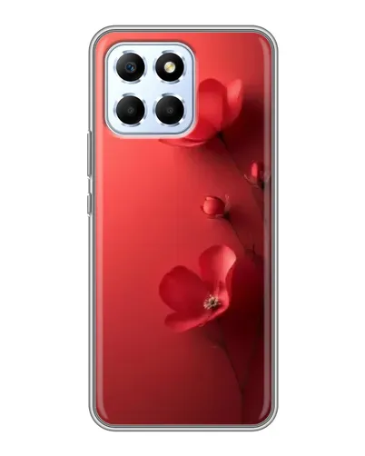 Чехол для Huawei Honor X6 с картинкой «Маковые соцветия» Чехол для Huawei Honor X6 с картинкой «Маковые соцветия»