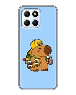 Чохол для Huawei Honor X6 з картинкою «Капібара на скейті» Чохол для Huawei Honor X6 з картинкою «Капібара на скейті»
