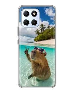 Чохол для Huawei Honor X6 з картинкою «Капібара на морі» Чохол для Huawei Honor X6 з картинкою «Капібара на морі»