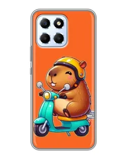 Чохол для Huawei Honor X6 з картинкою «Капібара на скутері» Чохол для Huawei Honor X6 з картинкою «Капібара на скутері»