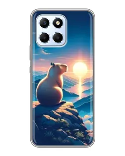 Чохол для Huawei Honor X6 з картинкою «Захід сонця з капібарою» Чохол для Huawei Honor X6 з картинкою «Захід сонця з капібарою»