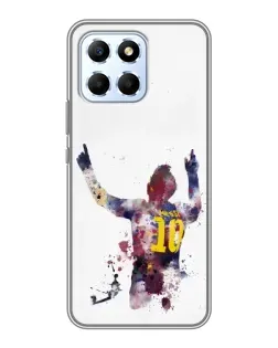 Чехол для Huawei Honor X6 с картинкой «Акварельный Месси Барселона» Чехол для Huawei Honor X6 с картинкой «Акварельный Месси Барселона»