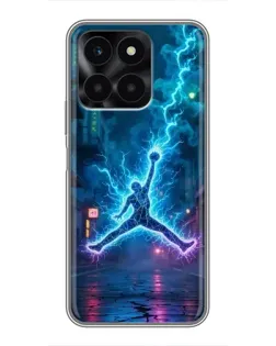 Чохол для Huawei Honor X6a з картинкою «Jordan Gold Jumpman» Чохол для Huawei Honor X6a з картинкою «Jordan Gold Jumpman»