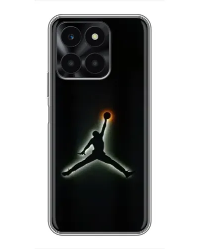 Чехол для Huawei Honor X6a с картинкой «Jordan Gradient Logo»