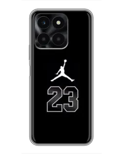 Чехол для Huawei Honor X6a с картинкой «Jordan Flight 23» Чехол для Huawei Honor X6a с картинкой «Jordan Flight 23»