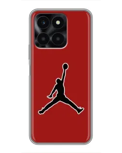 Чехол для Huawei Honor X6a с картинкой «Jordan Red Back» Чехол для Huawei Honor X6a с картинкой «Jordan Red Back»