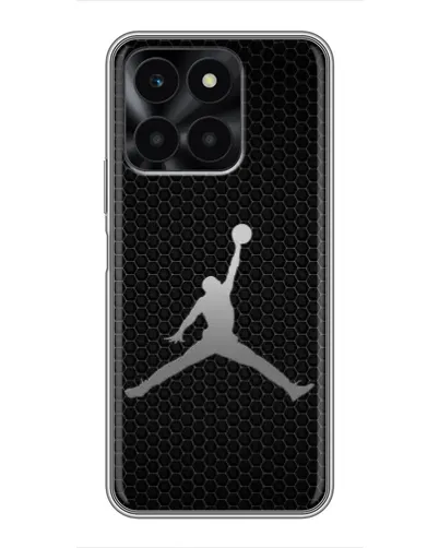 Чехол для Huawei Honor X6a с картинкой «Jordan Dark Carbon»