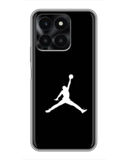 Чехол для Huawei Honor X6a с картинкой «Jordan Silhouette» Чехол для Huawei Honor X6a с картинкой «Jordan Silhouette»