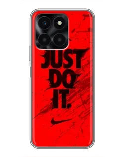 Чехол для Huawei Honor X6a с картинкой «Nike Just Do It» Чехол для Huawei Honor X6a с картинкой «Nike Just Do It»