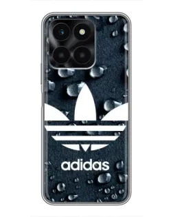 Чохол для Huawei Honor X6a з картинкою «Adidas Trefoil Blue» Чохол для Huawei Honor X6a з картинкою «Adidas Trefoil Blue»