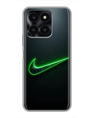 Чохол для Huawei Honor X6a з картинкою «Неоновий контур Nike» Чохол для Huawei Honor X6a з картинкою «Неоновий контур Nike»