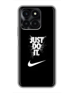 Чохол для Huawei Honor X6a з картинкою «Текстовий принт Nike»