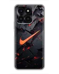 Чохол для Huawei Honor X6a з картинкою «Nike — ефект розломів»
