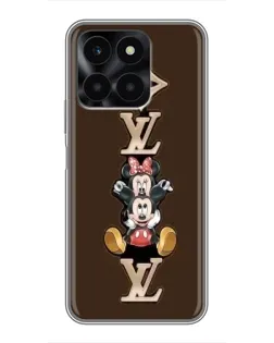 Чехол для Huawei Honor X6a с картинкой «LV и Микки Маус» Чехол для Huawei Honor X6a с картинкой «LV и Микки Маус»