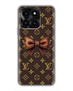 Чехол для Huawei Honor X6a с картинкой «LV с бантом» Чехол для Huawei Honor X6a с картинкой «LV с бантом»