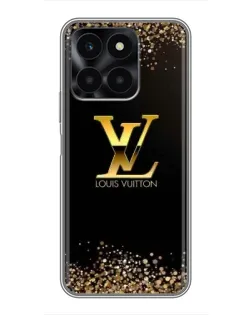 Чехол для Huawei Honor X6a с картинкой «LV — золотые искры» Чехол для Huawei Honor X6a с картинкой «LV — золотые искры»