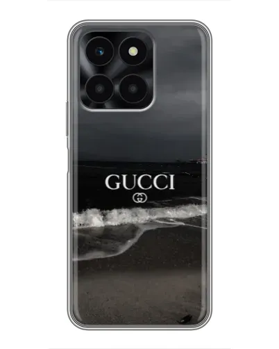 Чехол для Huawei Honor X6a с картинкой «Gucci — морской прибой»
