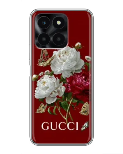 Чехол для Huawei Honor X6a с картинкой «Gucci —  сад»