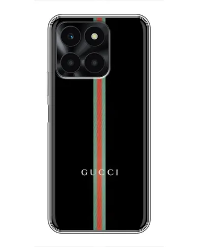 Чехол для Huawei Honor X6a с картинкой «Gucci — строгая линия» Чехол для Huawei Honor X6a с картинкой «Gucci — строгая линия»