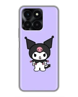 Чехол для Huawei Honor X6a с картинкой «Kuromi — нежный фиолетовый» Чехол для Huawei Honor X6a с картинкой «Kuromi — нежный фиолетовый»